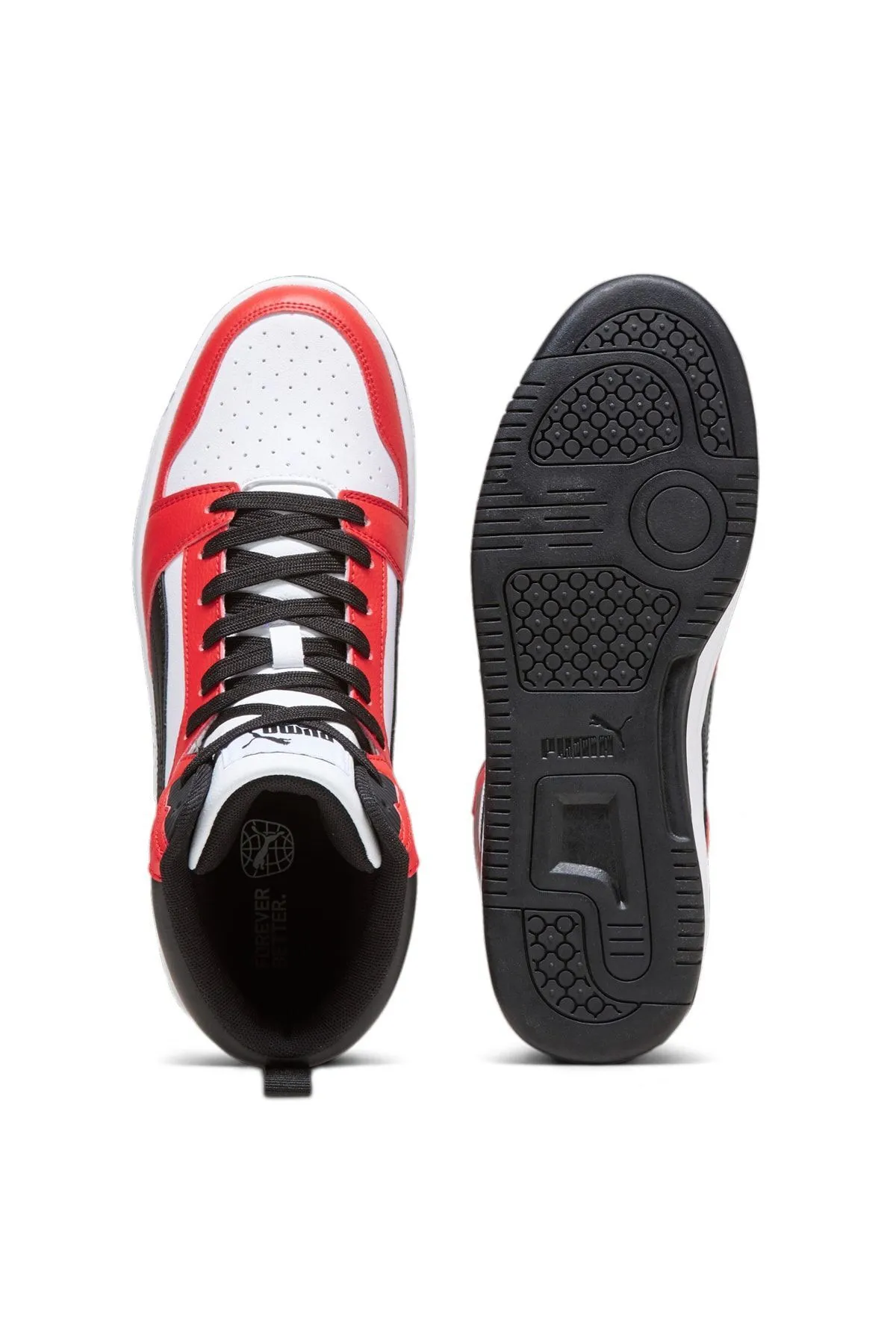 392326 Rebound Erkek Spor Ayakkabı-Kırmızı - Thumbnail