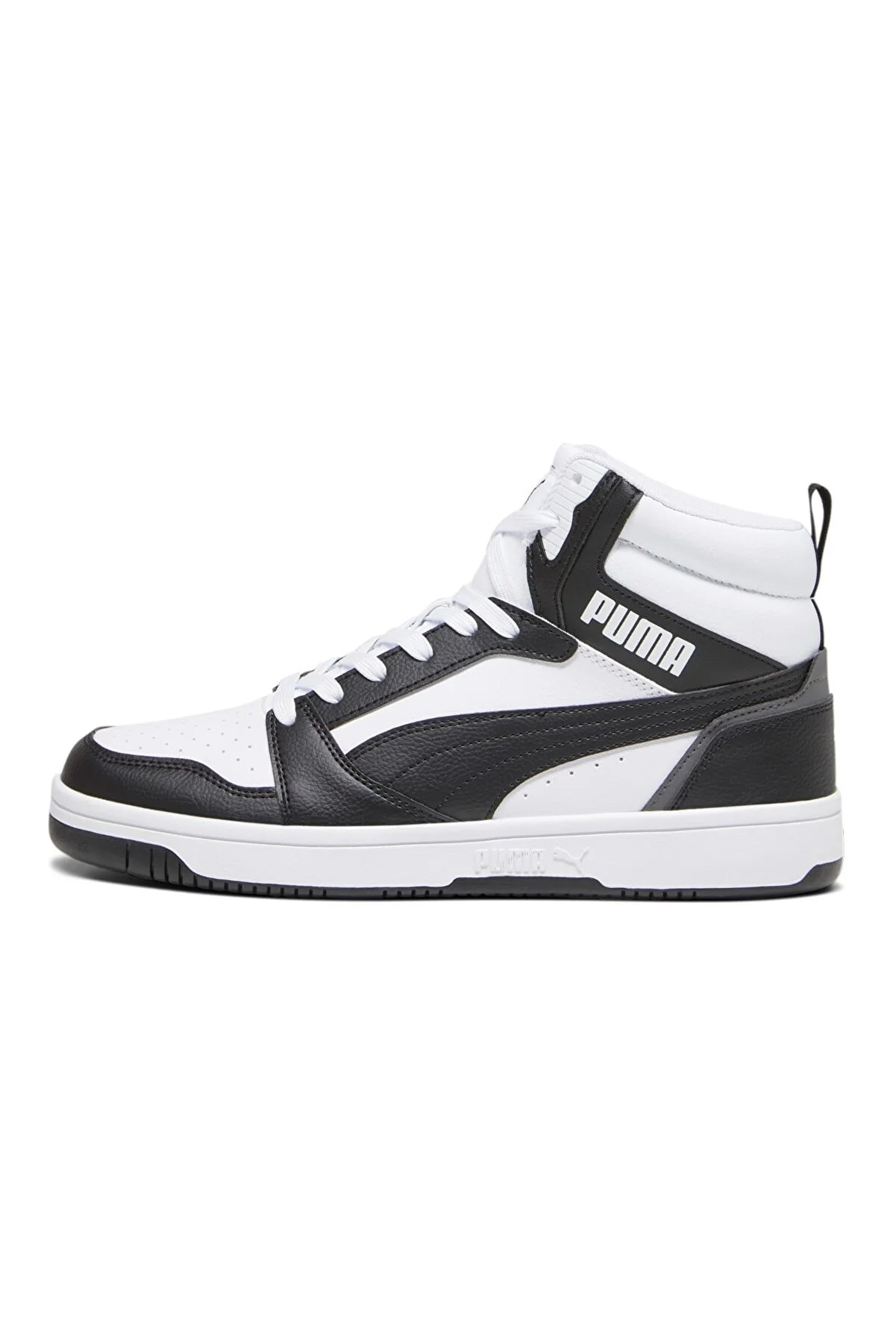 PUMA - 392326 Rebound Erkek Spor Ayakkabı-Siyah-Beyaz