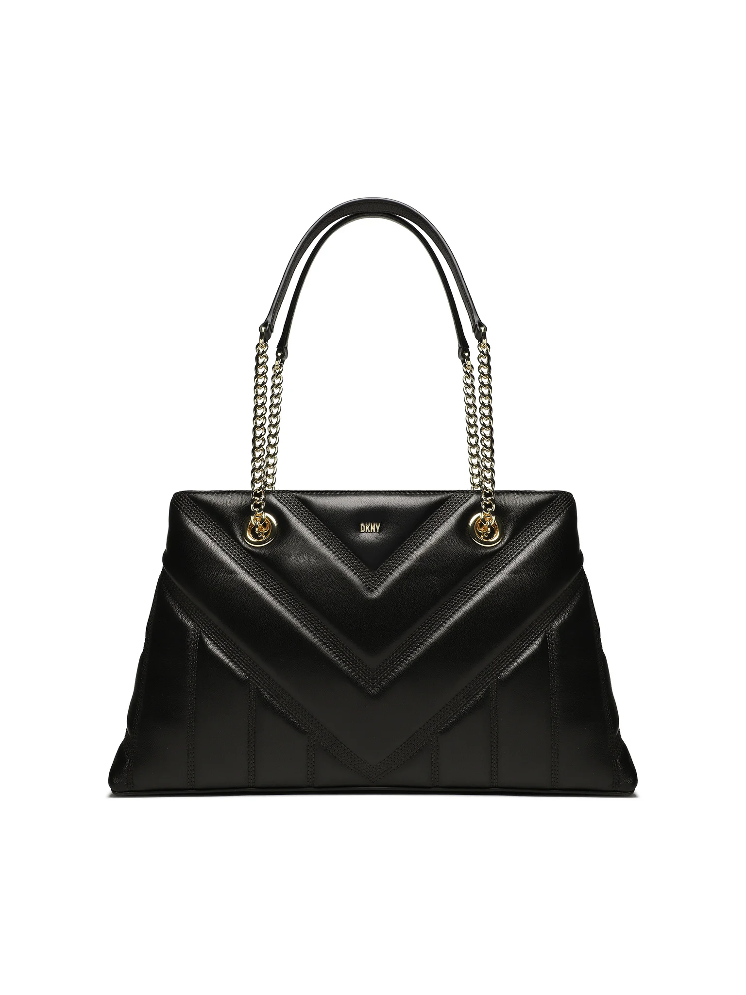 BECCA TOTE Omuz Çantası-Siyah-Altın 
