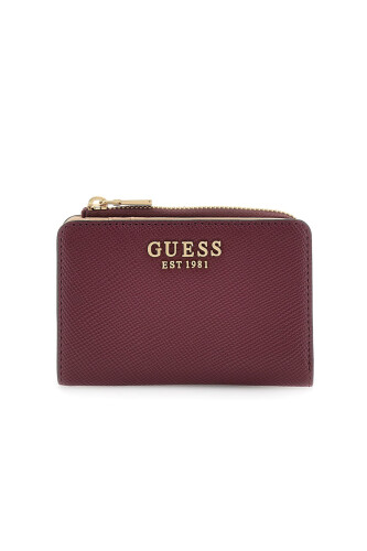 Bolena Kadın Fermuarlı Kartlıklı Cüzdan - Bordo - Guess