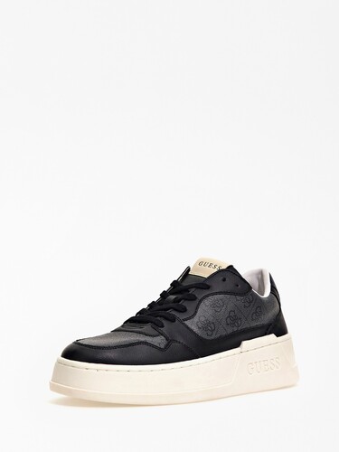 Ciano 4g Logolu Erkek Sneaker-Antrasit - Guess
