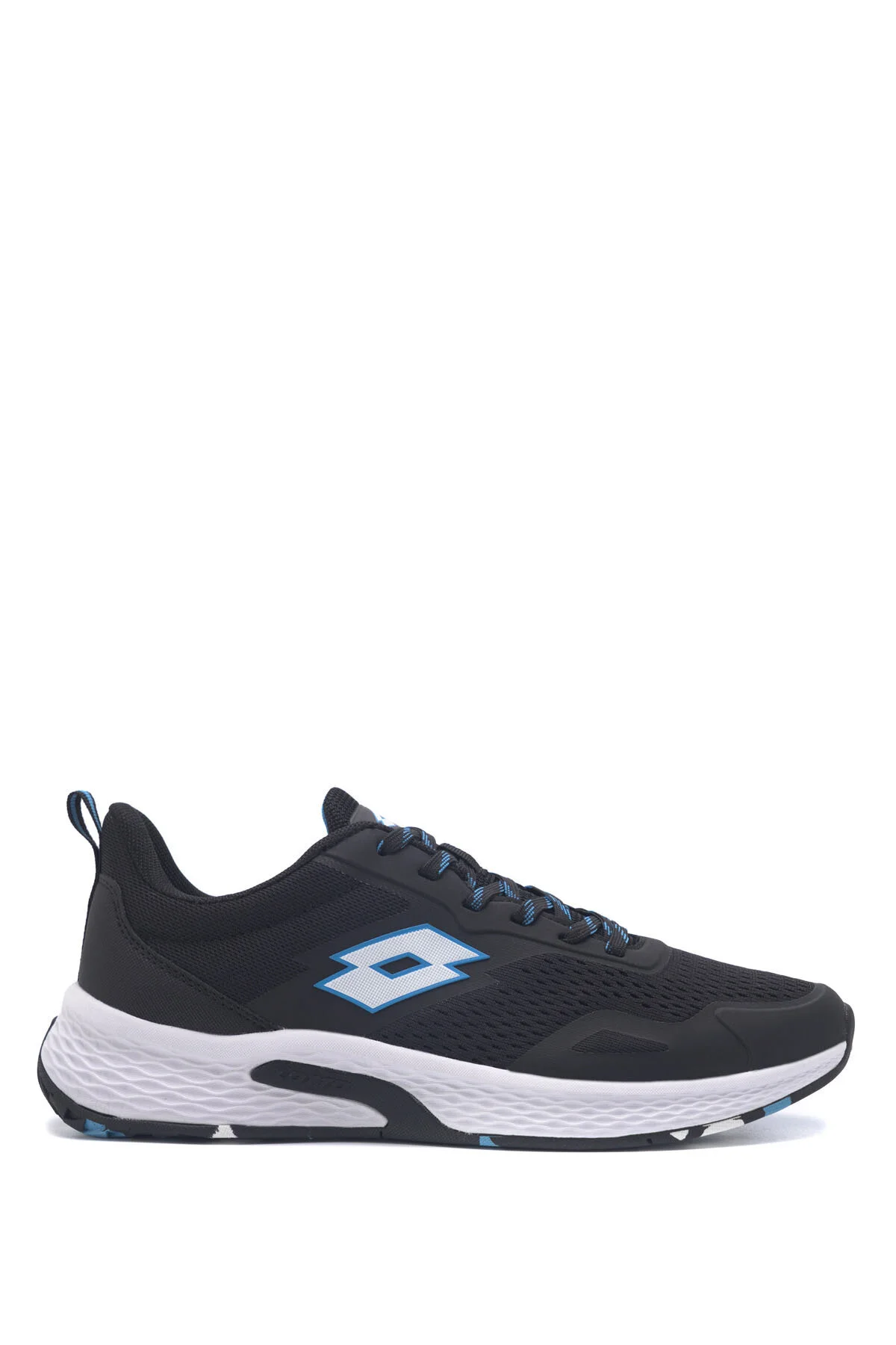 LOTTO - ENFIELD 3FX Erkek Koşu Ayakkabısı-Siyah-Mavi