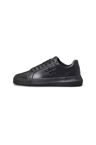 Erkek CHUNKY CUPSOLE MONO LTH Sneaker-Siyah - Calvin Klein