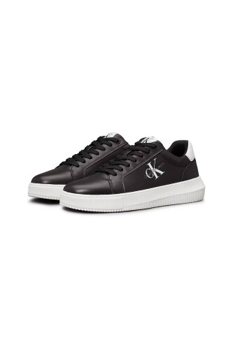 Erkek CHUNKY CUPSOLE MONO LTH Sneaker-Siyah - Calvin Klein