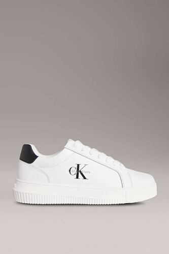 Erkek Chunky Cupsole Sneaker Ayakkabı - Beyaz - Calvin Klein