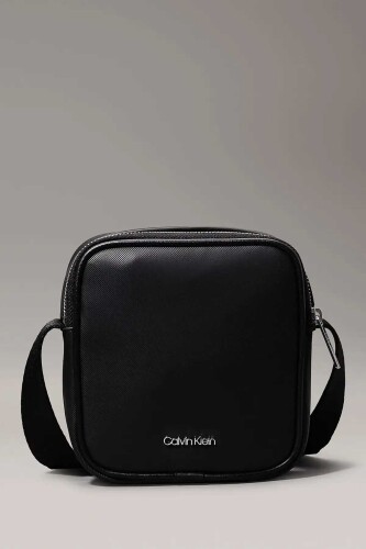 Erkek CK EST. PU CUBE REPORTER+CASE Omuz Çantası-Siyah - Calvin Klein