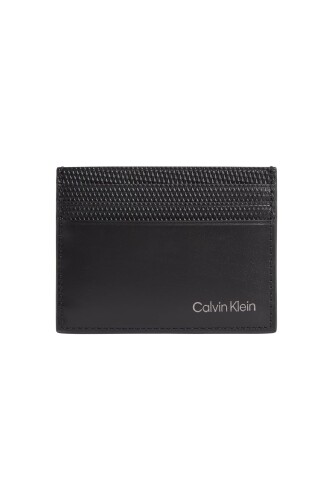 Erkek CK REMOTE CARDHOLDER 6CC Cüzdan-Siyah - Calvin Klein