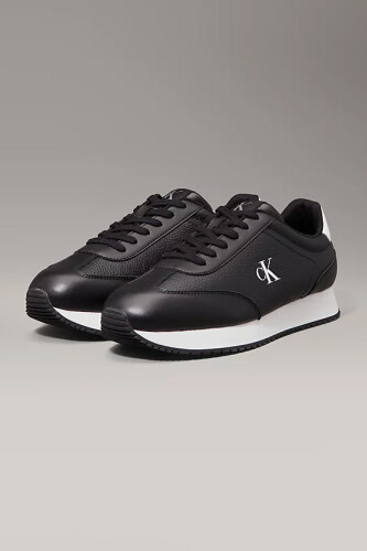 Erkek Ck Runner Laceup Sneaker - Siyah - Calvin Klein