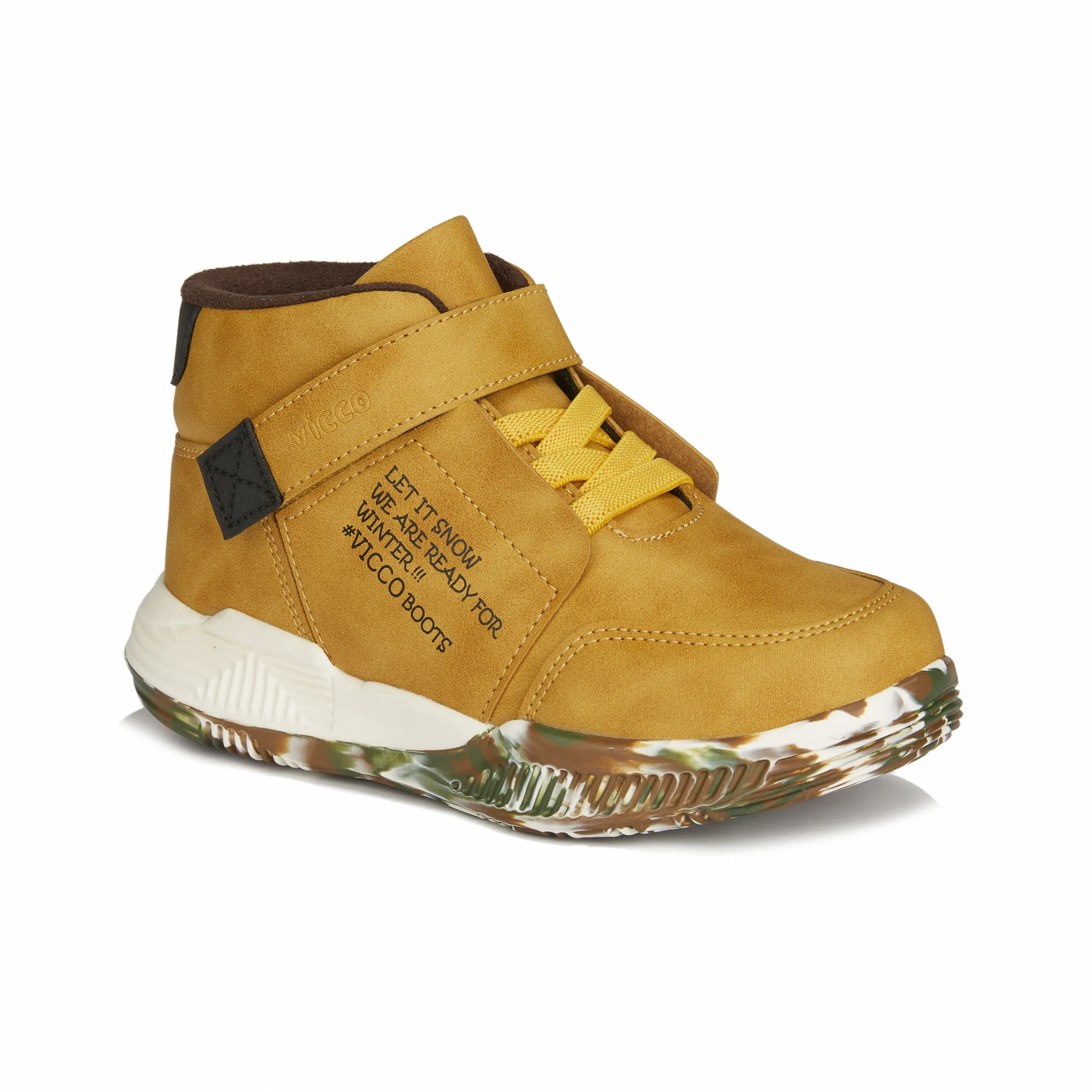 Erkek Çocuk Dallas Filet Bot-Camel 