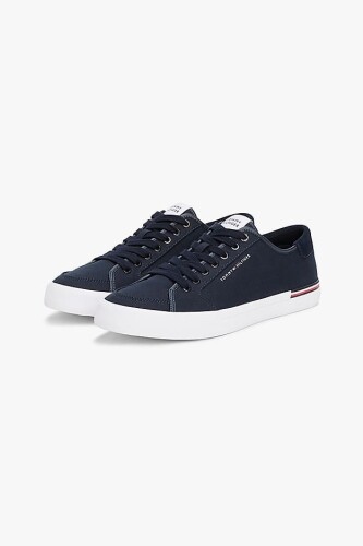 Erkek CORE CORPORATE VULC CANVAS Sneakers - Tommy Hilfiger
