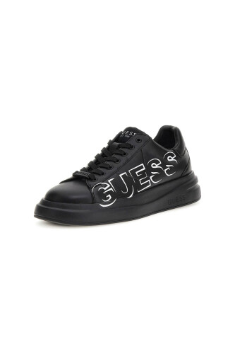 Erkek Elba Sneaker Ayakkabı - Siyah - Guess