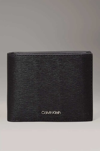 Erkek Epi Ck Deri Cüzdan - Siyah - Calvin Klein