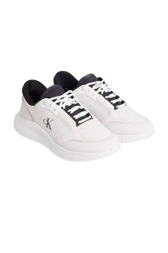 Erkek EVA RUNNER LOW MG WMM Sneaker Ayakkabı - Beyaz - Calvin Klein