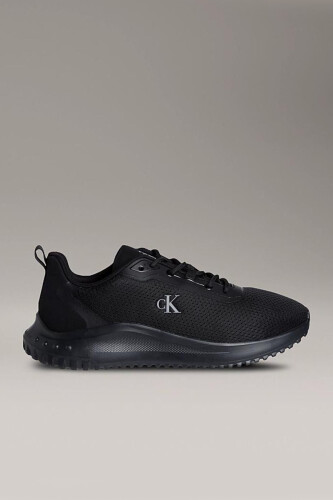 Erkek Eva Runner Mix Mesh Sneaker Ayakkabı - Siyah - Calvin Klein