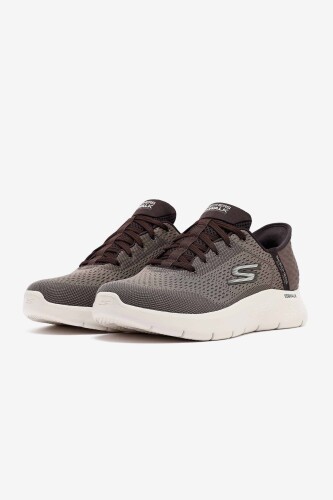 Erkek Go Walk Flex New World Yürüyüş Ayakkabısı - Kahverengi - SKECHERS