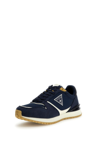 Erkek Island Sneaker - Lacivert - Guess