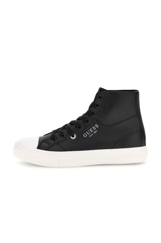 Erkek Istria Mid Sneaker Ayakkabı - Siyah - Guess