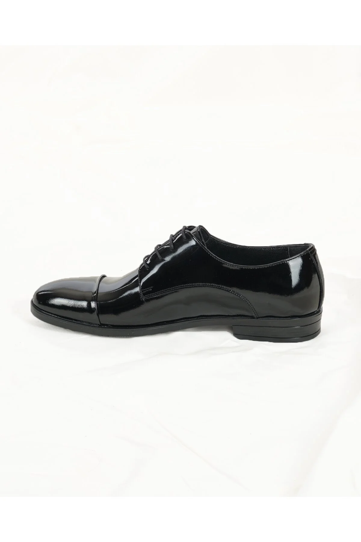 Erkek Klasik Ayakkabı-36311-Siyah Rugan - Thumbnail