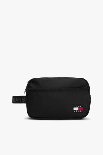 Erkek Logo Armalı El Çantası - Siyah - Tommy Hilfiger