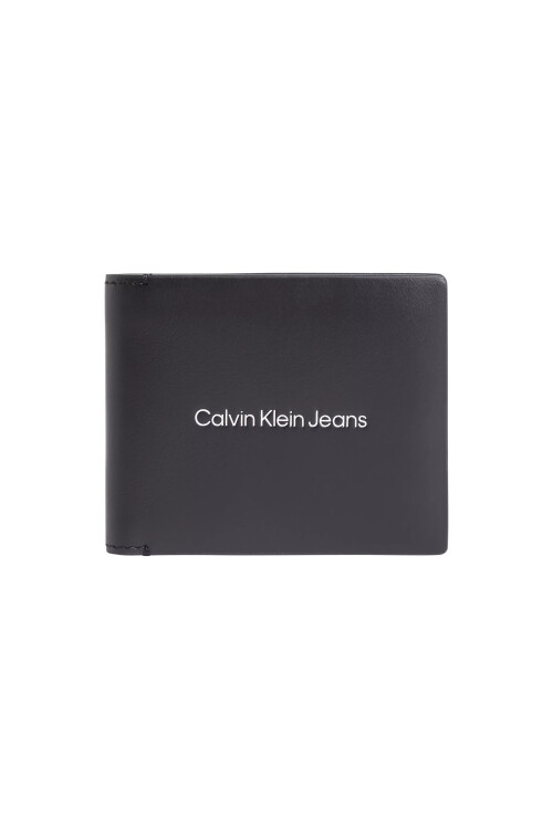 Erkek LOGO PRINT BIFOLD W/COIN Cüzdan-siyah - Calvin Klein