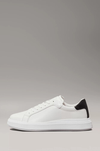 Erkek Low Top Lace Up LTH Sneaker Ayakkabı - Beyaz - Calvin Klein