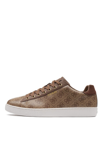 Erkek Nola Sneaker-Bej - Guess