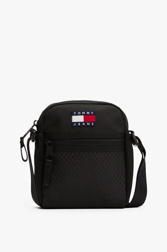 Erkek Retro Reporter Çapraz Askılı Çanta - Siyah - Tommy Hilfiger
