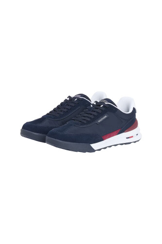 Erkek Retro Runner Nylon Mix Sneakers - Lacivert - Tommy Hilfiger