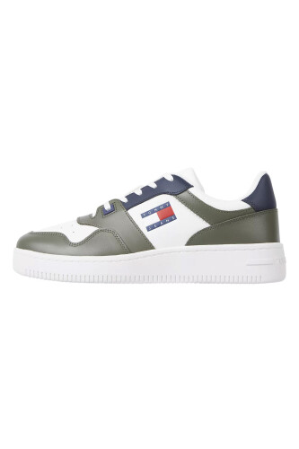 Erkek Retro Sneakers - Yeşil - Tommy Hilfiger