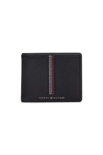 Erkek TH CASUAL MINI CC Cüzdan-Siyah - Tommy Hilfiger