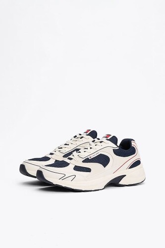 Erkek Th Coney Renk Bloklu Sneakers - Lacivert - Tommy Hilfiger