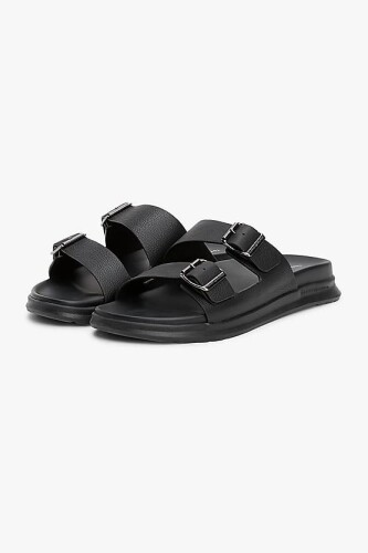 Erkek Th Density Terlik - Siyah - Tommy Hilfiger