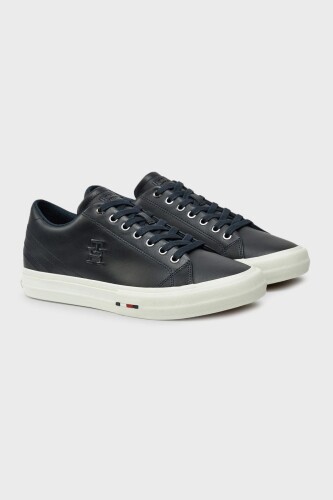 Erkek Th Hi Vulc Street Sneaker - Lacivert - Tommy Hilfiger