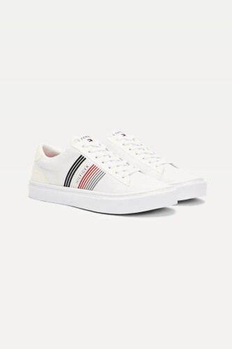 Erkek Th Light Weight Sneakers - Beyaz - Tommy Hilfiger