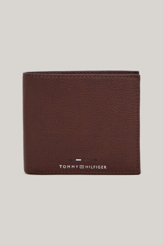 Erkek Th Premıum Cüzdan - Koyu Kahverengi - Tommy Hilfiger