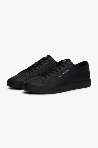 Erkek Th Vulc Core Sneaker - Siyah - Tommy Hilfiger