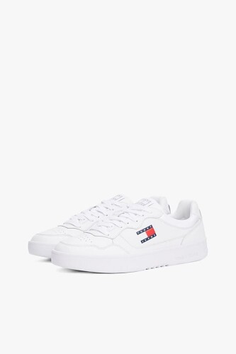 Erkek Tjm Cupsole Sneakers - Beyaz - Tommy Hilfiger