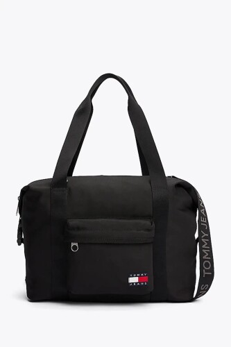 Erkek TJM ESS Günlük Logolu El Çantası - Siyah - Tommy Hilfiger