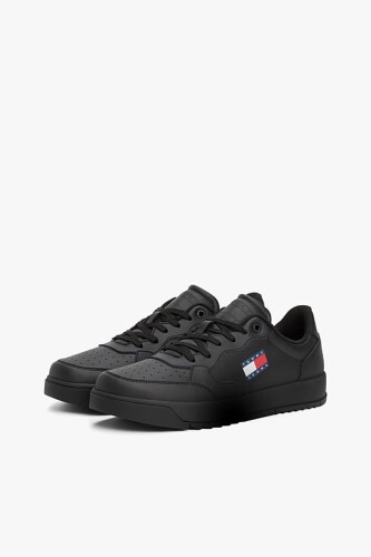 Erkek Tjm Half Cleat Retro Sneakers - Siyah - Tommy Hilfiger