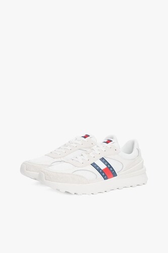 Erkek Tjm Technical Runner Sneakers - Ekru - Tommy Hilfiger