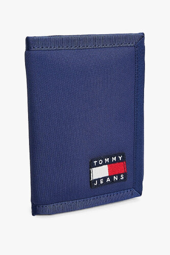 Erkek Tjm Trifold Cüzdan - Mavi - Tommy Hilfiger