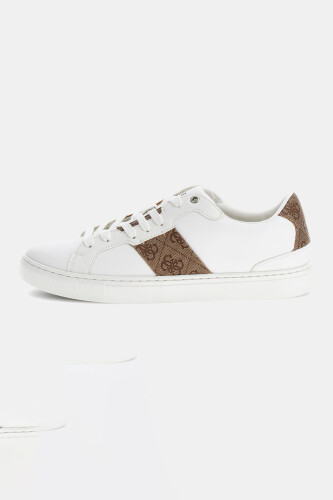 Erkek Todi Logolu Sneaker - Beyaz - Guess