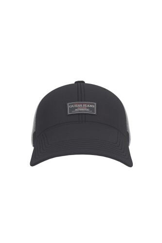 Erkek X Gj Vintage Trucker Şapka - Siyah - Guess