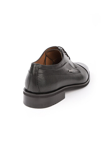 EXCLUSIVE Erkek Klasik Ayakkabı-104H23-Siyah - Thumbnail