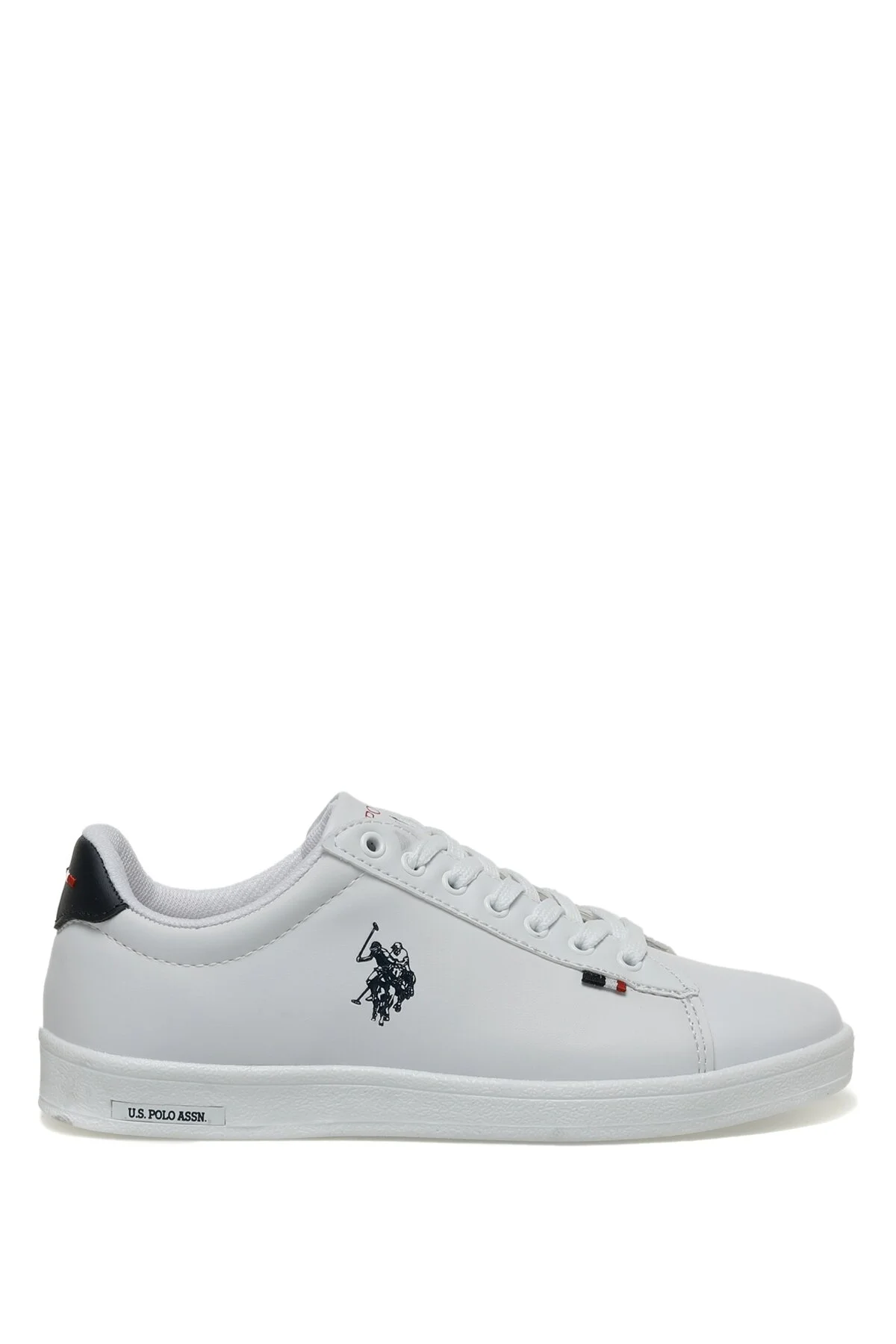 U.S. Polo Assn - FRANCO GSN 3FX Kadın Sneaker-Beyaz-Lacivert