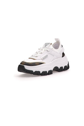Kadın 4G Braydın Sneaker Ayakkabı - Beyaz Kahve - Guess