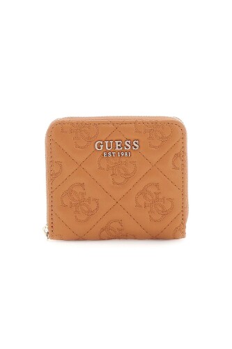 Kadın Adelasia Fermuarlı Cüzdan - Taba - Guess