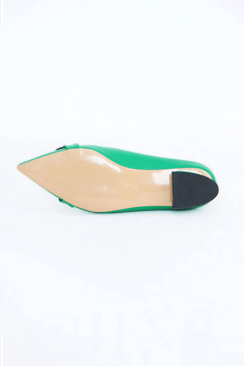 Kadın Babet Ayakkabı Z711600-Yeşil