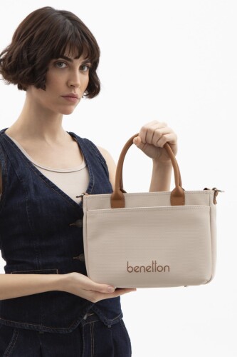 Kadın Bnt Nano Kol Çantası - Bej - Benetton