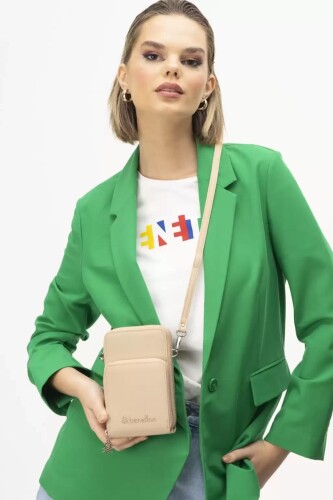 Kadın Bnt Telefon Çantası - Ten - Benetton